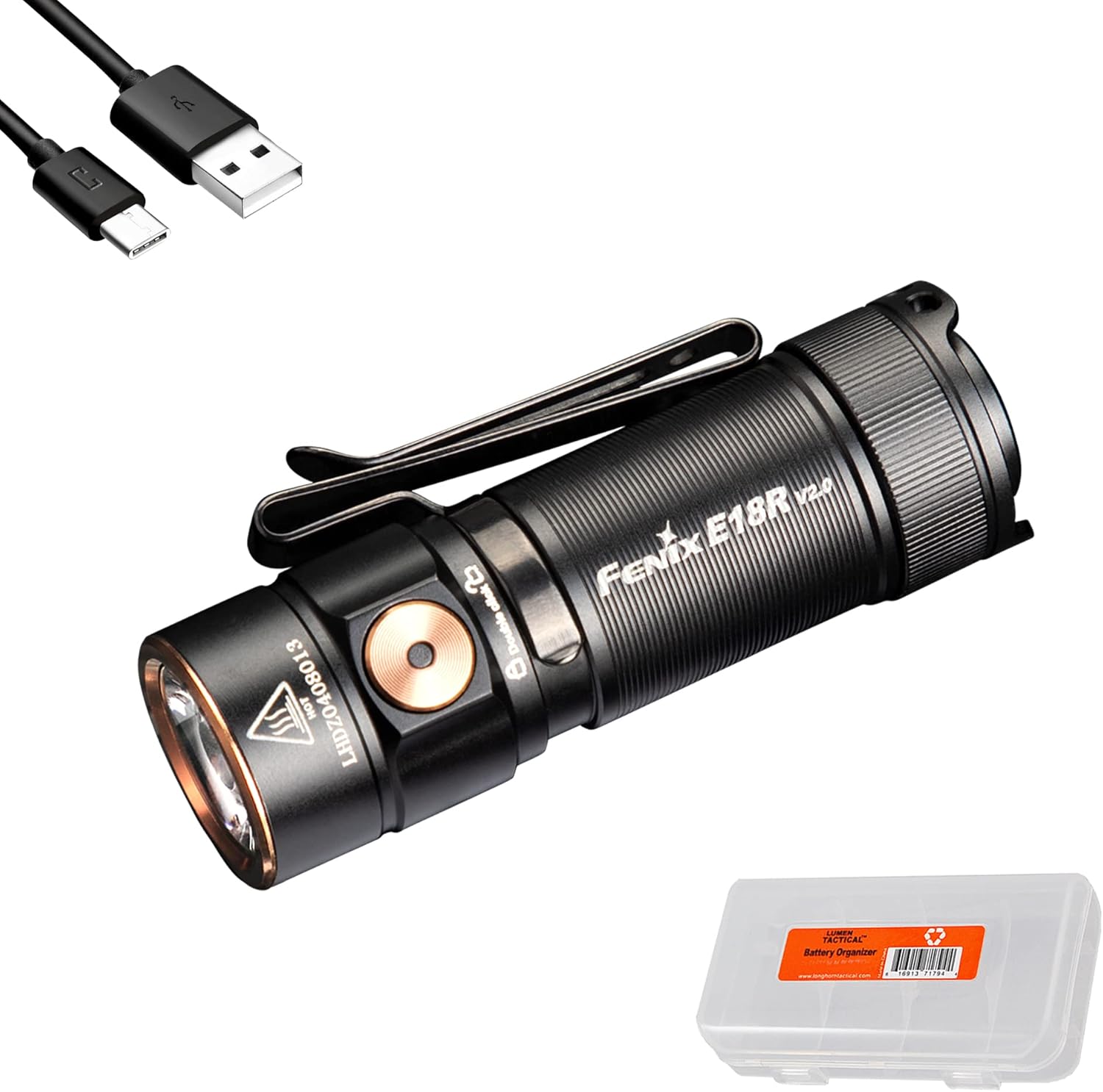 Linterna E18R V2.0 EDC 1200 Lúmenes